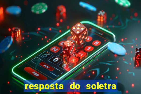 resposta do soletra de hoje